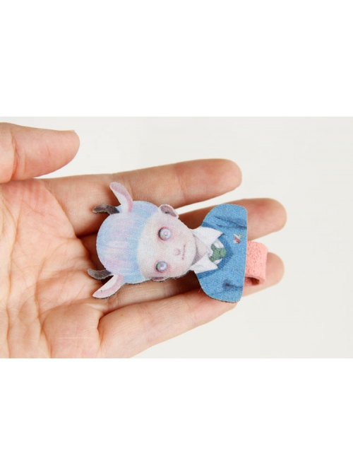 Funny Weird Cartoon Doll Personality Fashion Cute Child Baby Girl Hairpin