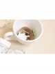 Retro Fashion Personality Artificial Pearl Flower Green Bow Female Hemp Rope Bracelet