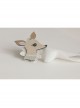 Fashion Cute Cartoon Fawn White Lace Flower Baby Child Girl Elastic Hair Band