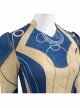 Eternals Ajak Blue Robe Suit Halloween Cosplay Costume Full Set