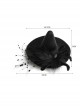 Halloween Festival Gothic Black Spider Net Yarn Fashion Spider Sexy Wizard Hat Hairpin