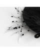 Halloween Festival Gothic Black Spider Net Yarn Fashion Spider Sexy Wizard Hat Hairpin
