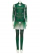 Eternals Sersi Green Bodysuit Battle Suit Halloween Cosplay Costume Full Set