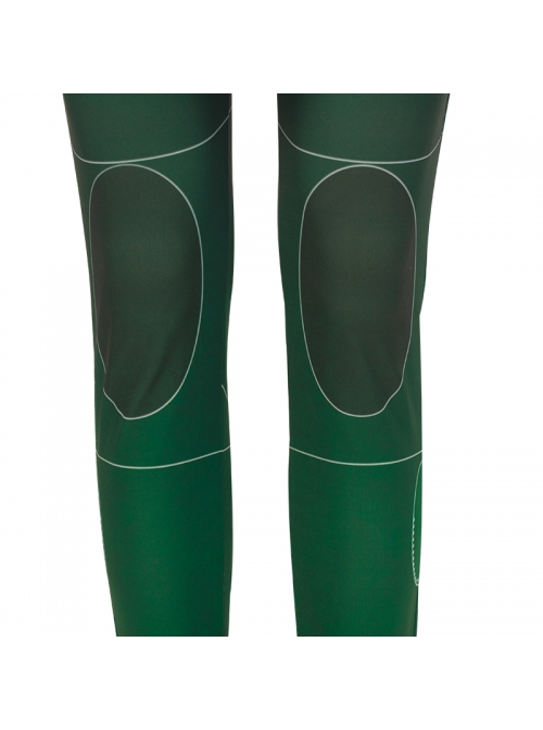Eternals Sersi Green Bodysuit Battle Suit Halloween Cosplay Costume Full Set