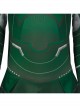 Eternals Sersi Green Bodysuit Battle Suit Halloween Cosplay Costume Full Set