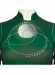 Eternals Sersi Green Bodysuit Battle Suit Halloween Cosplay Costume Full Set