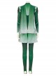 Eternals Sersi Green Bodysuit Battle Suit Halloween Cosplay Costume Full Set
