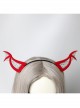 Halloween Creative Retro Fashion Bat Red Net Gauze Devil Horns Funny Carnival Party Cute Headband