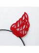 Halloween Retro Fashion Dark Creative Funny Christmas Prom Party Birthday Party Black Red Wings Headband