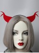 Halloween Retro Fashion Red Horns Devil Horns Prom Party Holiday Headband