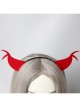 Halloween Retro Fashion Red Horns Devil Horns Prom Party Holiday Headband