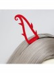 Halloween Retro Fashion Personality Red Devil Horns Girl Gothic Lolita Headband