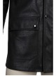 The Terminator Halloween Cosplay Costume Black Cloth Leather Jacket