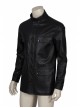 The Terminator Halloween Cosplay Costume Black Cloth Leather Jacket
