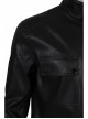 The Terminator Halloween Cosplay Costume Black Cloth Leather Jacket