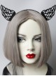 Halloween Retro Fashion Party Prom Holiday Birthday Black Wings Female Headband