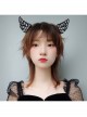 Halloween Retro Fashion Party Prom Holiday Birthday Black Wings Female Headband