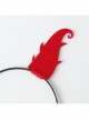 Halloween Christmas Prom Party Grim Reaper Fashion Red Devil Horns Male Female Headband