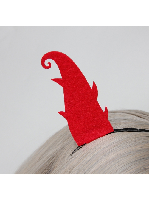 Halloween Christmas Prom Party Grim Reaper Fashion Red Devil Horns Male Female Headband