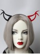 Halloween Party Retro Fashion Masquerade Sexy Black Red Demon Ears Female Headband
