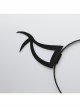 Halloween Party Retro Fashion Masquerade Sexy Black Red Demon Ears Female Headband