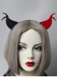 Halloween Creative Festival Party Gothic Punk Retro Black Red Devil Ears Male Female Headband
