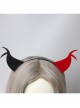 Halloween Creative Festival Party Gothic Punk Retro Black Red Devil Ears Male Female Headband