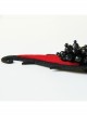 Halloween Gothic Retro Fashion Handmade Black Beaded Grim Reaper Witch Devil Horns Female Headband