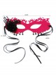 Halloween Christmas Sexy Black Flower Skeleton Hand Spider Grim Reaper Prom Half Face Male Female Adult Rose Red Mask