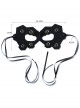 Halloween Male Female Retro Fashion Black Spider Adult Holiday Party Dress Up Prom Mask
