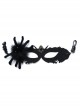 Halloween Retro Fashion Black Spider Grim Reaper Prom Half Face Male Female Adult Mask