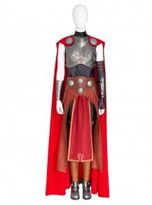 Thor Female Thor Jane Foster Battle Suit Halloween Cosplay Costume Full Set Without Shoes