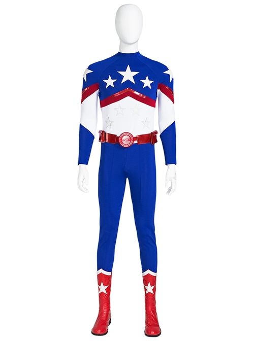 Stargirl Starman Battle Suit Halloween Cosplay Costume Full Set Without Shoes