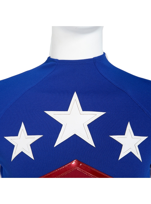 Stargirl Starman Battle Suit Halloween Cosplay Costume Full Set Without Shoes