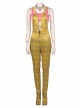 Birds Of Prey And The Fantabulous Emancipation Of One Harley Quinn Harley Quinn Yellow Back Straps Trousers Suit Halloween Cosplay Costume Set