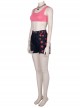 Birds Of Prey And The Fantabulous Emancipation Of One Harley Quinn Harley Quinn Yellow Back Straps Trousers Suit Halloween Cosplay Costume Set