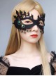 Personality Fashion Retro Halloween Spider Sapphire Fence Adult Male Female Black Mask