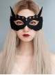 Halloween Retro Fashion Black Fox Stars Masquerade Party Adult Male Female Mask