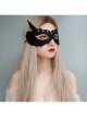 Halloween Retro Fashion Black Fox Stars Masquerade Party Adult Male Female Mask