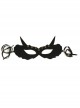 Halloween Retro Fashion Black Fox Stars Masquerade Party Adult Male Female Mask