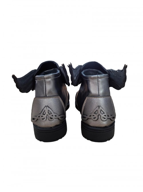 Thor Female Thor Jane Foster Battle Suit Halloween Cosplay Accessories Silver Boots