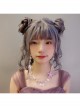 Elegant Fashion Mermaid White Crystal Laser Color Artificial Shell Female Long Earrings