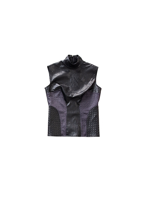 Thor Female Thor Jane Foster Battle Suit Halloween Cosplay Costume Black Vest