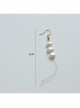Baroque Summer Fashion Retro Seaside Holiday White Artificial Pearl Female Earrings