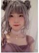 Seaside Tourism Cute Fashion Elegant Colorful Shell Female White Lace Pearl Collar