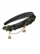 Fashion Retro Halloween Spider Tassel Black Rose Flower Funny Holiday Party Prom Female Headband