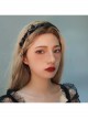 Fashion Retro Halloween Spider Tassel Black Rose Flower Funny Holiday Party Prom Female Headband