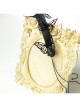 Gothic Lolita Fashion Retro Black Butterfly Tassel Halloween Prom Party Exaggerated Female Headband