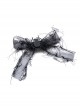 Fashion Personality Retro Halloween Black Spider Bow Tassel Adult Female Hairpin