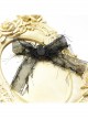 Fashion Personality Retro Halloween Black Spider Bow Tassel Adult Female Hairpin